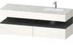 Duravit Collection One Einbauwaschtisch mit Konsolenwaschtischunterbau,