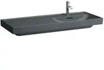 LAUFEN MEDA Waschtisch, unterbauf&auml;hig, Ablage links, 1200x460mm, 3...
