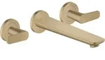 hansgrohe AXOR Citterio C 3-Loch Wannenarmatur Unterputzmodell f&uuml;r Wandmontage,