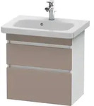Duravit DuraStyle Waschtischunterschrank wandh&auml;ngend 6479, 2 Schubk&auml;sten,...