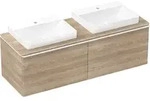 hansgrohe Xelu Q Waschtischunterschrank, 1560x550, 2 Schubk&auml;sten, f&uuml;r Konsolen mit