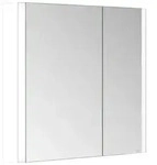 KEUCO SOMARIS Spiegelschrank Wandvorbau 2-t&uuml;rig, asymetrisch, 800mm,...