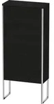 Duravit XSquare Halbhochschrank, eine T&uuml;r Anschlag links, 2 Glasfachb&ouml;den,