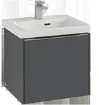 Villeroy & Boch Subway 3.0 Waschbeckenunterschrank, LED-Beleuchtung, 1 Auszug,