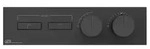 Gessi HI-FI, Fertigmontageset f&uuml;r 3/4 Hochleistungs-Unterputz-Thermostat mit