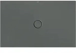 BetteFloor Duschwanne mit BetteGlasur Plus, 1200x750mm, 1671-403PLUS, Farbe: Smoke