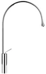 Gessi Goccia Einhebelmischer, hoch mit Auslauf Radius 197 mm, 3/8