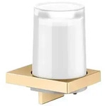 KEUCO EDITION 11 Seifenspender, Echtkristall-Stulpglas, 180 ml, 11152259000, Farbe: