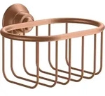 hansgrohe AXOR Montreux Seifenkorb, 42065310, Farbe: Brushed Red Gold