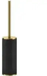 Gessi Inciso Stand-WC-B&uuml;rstengarnitur, Beh&auml;lter schwarz matt, 58544727, Farbe:
