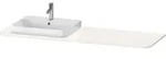 Duravit Happy D.2 Plus Konsole, 1600x550 mm, 1 Auschnitt links, f&uuml;r den