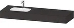 Duravit Collection One Einbauwaschtisch mit Konsole, 1600x550x170mm, Becken...