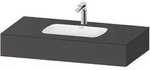 Duravit Collection One Einbauwaschtisch mit Konsole, 1000x550x170mm,...