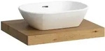 LAUFEN LANI Waschtischplatte, ein Ausschnitt mittig, 585x495x65mm,...