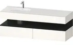 Duravit Collection One Einbauwaschtisch mit Konsolenwaschtischunterbau,