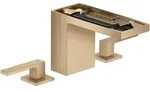hansgrohe AXOR MyEdition 3-Loch Waschtischmischer 110, mit Push-Open...