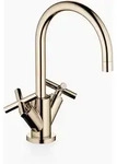 Dornbracht TARA Waschtisch-Einlochbatterie mit Ablaufgarnitur, Ausladung 165mm,