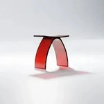 Steinberg Serie 432 Hocker, aus Polyresin, 415x225x420mm, 432710034, Farbe:...