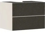 hansgrohe Xevolos E Waschtischunterschrank, 2 Schubk&auml;sten, 1 Ausschnitt mittig,