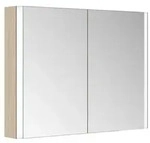 KEUCO SOMARIS Spiegelschrank Wandvorbau 2-t&uuml;rig, 1000mm, 14503852100, Farbe: Eiche