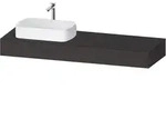 Duravit Collection One Konsole, 1600x550x170mm, mit Ausschnitt links,