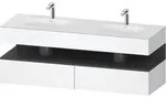 Duravit Collection One Einbauwaschtisch mit Konsolenwaschtischunterbau,