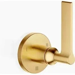Dornbracht VAIA UP-Dreiwege-Umsteller, Hebelgriff, 36210819-28, Farbe: Messing