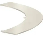 hansgrohe AXOR Suite Ablage, Metall, 505x636mm, 42006800, Farbe: Stainless Steel