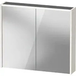 Duravit D-Code Spiegelschrank, Steckdose Typ F (EU, DE), 2 T&uuml;ren, LED-Lichtfeld