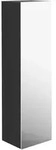 emco evo Hochschrank, 1500mm, Doppelspiegelt&uuml;r, Tip-on Beschlag, 4 Glasablagen,