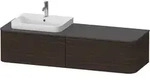 Duravit Happy D.2 Plus Konsolenwaschtischunterbau wandh&auml;ngend, 1600x550 mm, 2