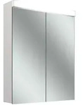 Schneider LOW basic 15 LED-Lichtspiegelschrank, 2 T&uuml;ren 30/30cm, 595x147x747mm,
