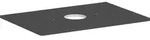 hansgrohe Xelu Q Konsole mit runden Ausschnitt mittig, 780x550, f&uuml;r