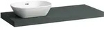 LAUFEN LANI Waschtischplatte, Ausschnitt links, 1185x495x65mm, H4046721122661,...