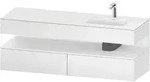 Duravit Collection One Einbauwaschtisch mit Konsolenwaschtischunterbau,