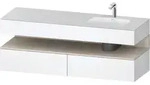 Duravit Collection One Einbauwaschtisch mit Konsolenwaschtischunterbau,