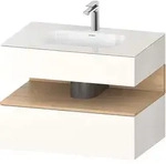Duravit Collection One Einbauwaschtisch mit Konsolenwaschtischunterbau,
