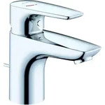 KLUDI PURE&SOLID Waschtisch-Einhandmischer, Auslaufh&ouml;he 75mm, mit Ablaufgarnitur,