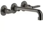 Gessi Inciso- Farbset f&uuml;r 2-Griff-Waschtisch-Armatur, mit Hebel-Griffen mit...