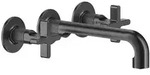 Gessi Inciso+ Farbset f&uuml;r 2-Griff-Waschtisch-Armatur, mit Auslauf 190-210 mm,...