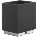 Gessi Rettangolo Accessoires Glashalter Standversion, Becher schwarz, 20832079,