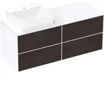 hansgrohe Xevolos E Waschtischunterschrank, 4 Schubk&auml;sten, 1 Ausschnitt links,