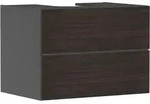 hansgrohe Xevolos E Waschtischunterschrank, 2 Schubk&auml;sten, 1 Ausschnitt mittig,