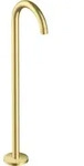 hansgrohe AXOR Uno Wanneneinlauf, freistehend, gebogen, Ausladung 226mm,...