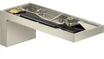 hansgrohe AXOR MyEdition Wanneneinlauf, ohne Platte, 47412820, Farbe: Brushed Nickel