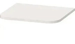 Duravit Happy D.2 Plus Abdeckplatte f&uuml;r Halbhochschr&auml;nke, 403x364mm,...