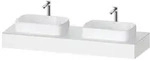 Duravit Collection One Konsole, 1600x550x170mm, Ausschnitt links u. rechts,