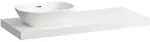 LAUFEN LANI Waschtischplatte, Ausschnitt links, 1185x495x65mm, H4046721122601,...