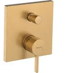 hansgrohe Finoris Einhebel-Wannenarmatur Unterputz, 76415140, Farbe: Brushed...