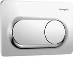 hansgrohe iFrame Original S Bet&auml;tigungsplatte f&uuml;r 2-Mengen-Sp&uuml;lung, 66002000,